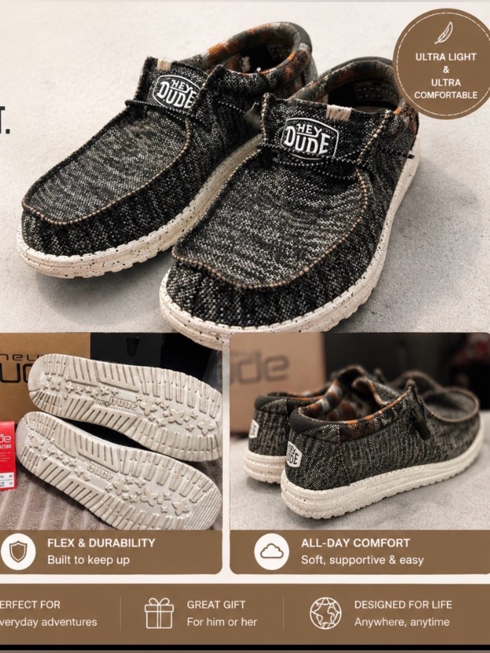 Hey Dude Slip-On Shoes